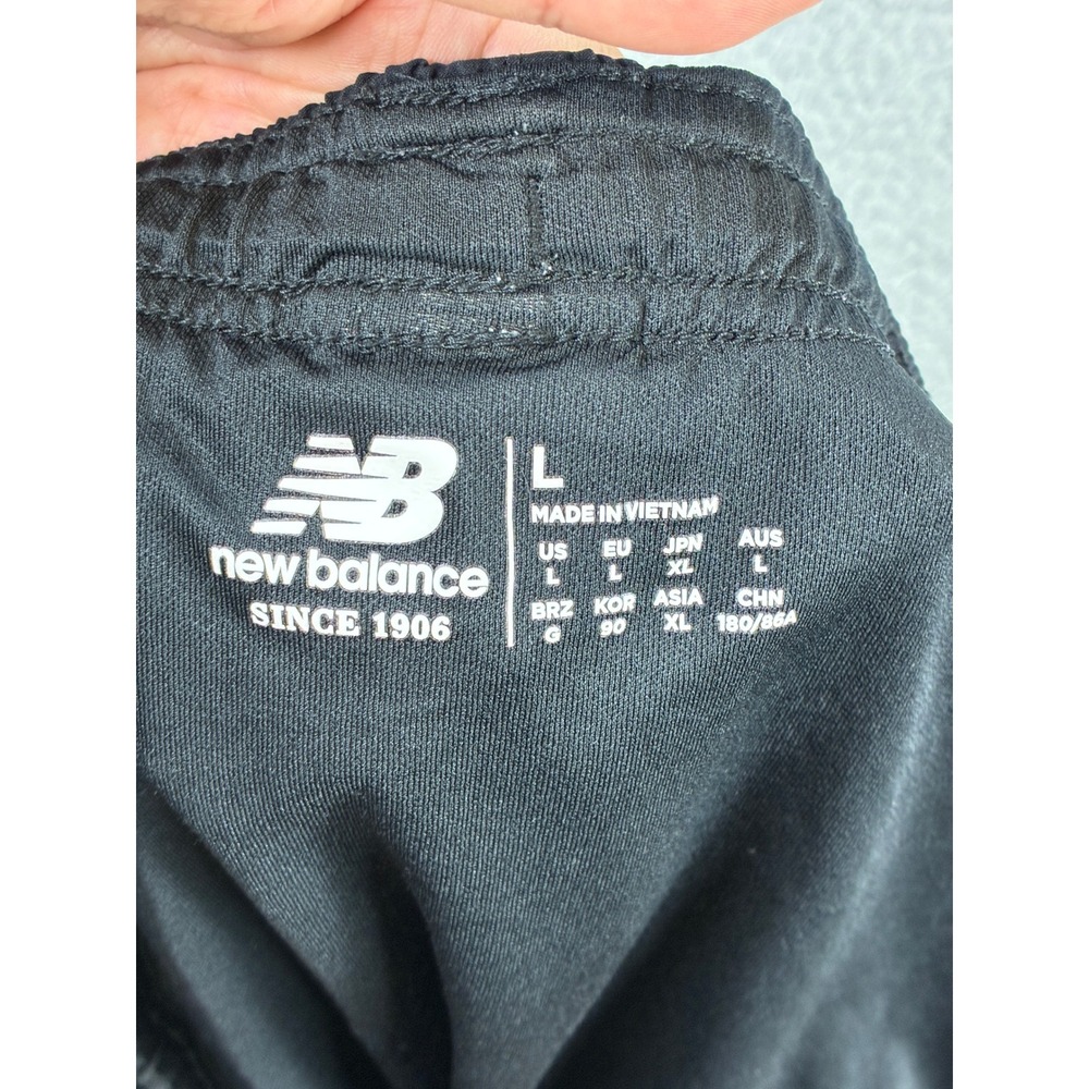 New Balance Athletic Running Shorts Mens L Gray Gym Workout Training Track Sport - Picture 11 of 15